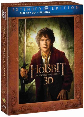 Hobit: Neočakávaná cesta (Prodloužená verze, 5 BD) - Blu-ray 3D + 2D