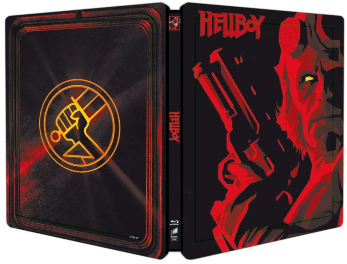 detail Hellboy 4K UHD Blu-ray + Blu-ray (2 BD) Steelbook