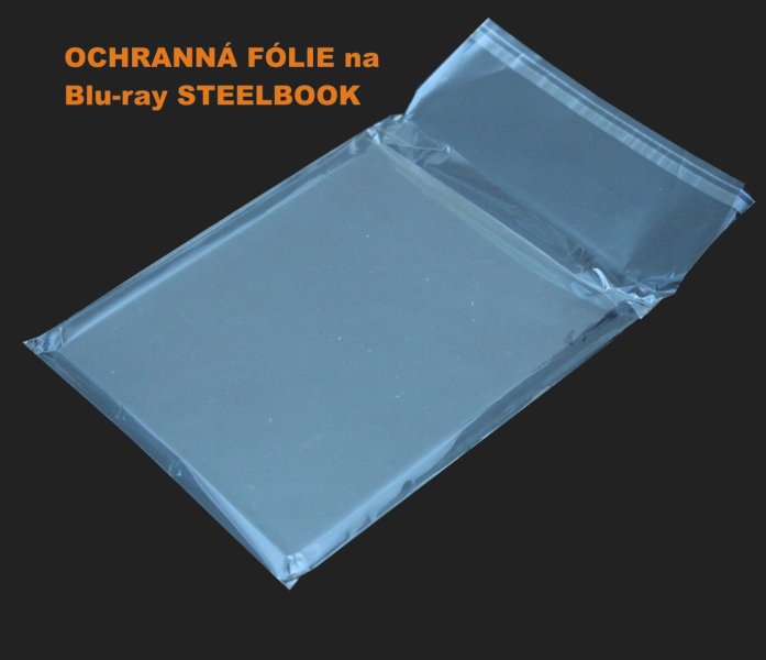 detail Ochranná fólia na Blu-ray Steelbook - 50ks