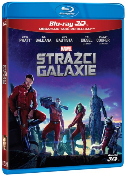 detail Strážcovia Galaxie - Blu-ray 3D + 2D