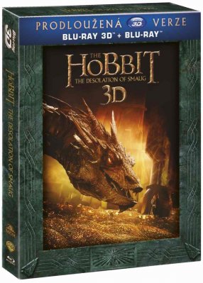 Hobit: Šmakova dračí poušť (Prodloužená verze, 5 BD) - Blu-ray 3D + 2D