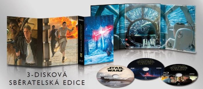 detail Star Wars: Sila sa prebúdza - Blu-ray 3D + 2D Limitovaná sběratelská edice