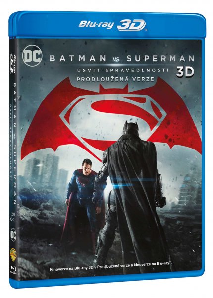 detail Batman vs Superman: Úsvit spravedlnosti (3BD) - Blu-ray 3D+2D+2D prodl. verze