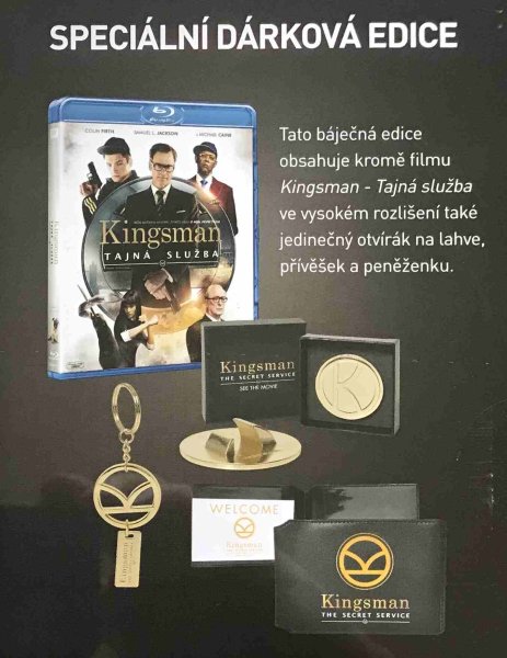 detail Kingsman: Tajná služba (Limitovaná dárková edice) - Blu-ray