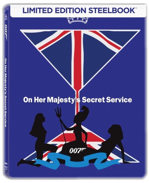 detail Bond - Ve službách Jejího Veličenstva - Blu-ray Steelbook