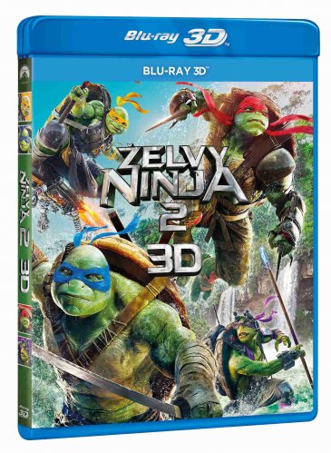 Ninja Korytnačky 2 - Blu-ray 3D (1BD)