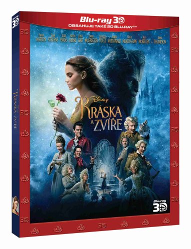 Kráska a zviera (2017) - Blu-ray 3D + 2D