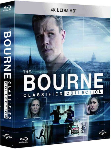 detail Bourneova kolekce 1-5 Limitovaná edice 4K UHD Blu-ray