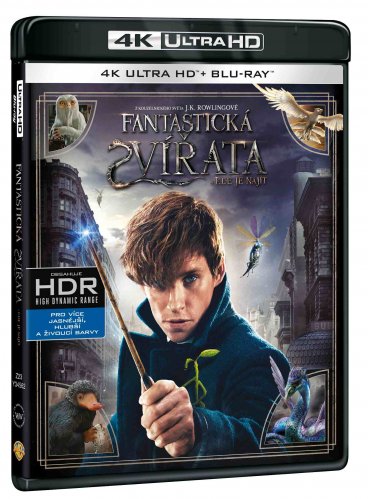 Fantastické zvery a ich výskyt - 4K Ultra HD Blu-ray + Blu-ray (2BD)