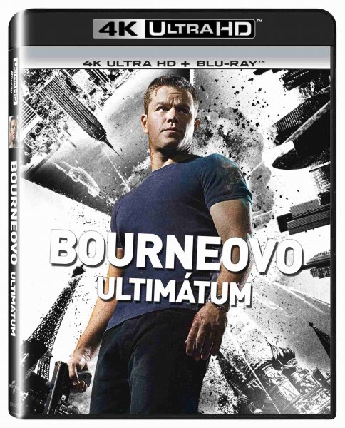 detail Bournovo ultimátum - 4K Ultra HD Blu-ray + Blu-ray (2 BD)
