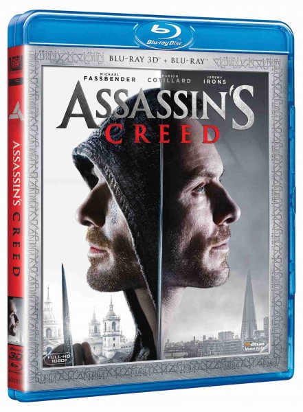 detail Assassins Creed - Blu-ray 3D + 2D (2 BD)