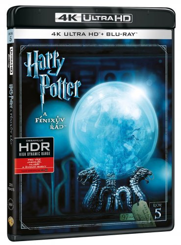 Harry Potter a Fénixov rád - 4K Ultra HD Blu-ray + Blu-ray 2BD