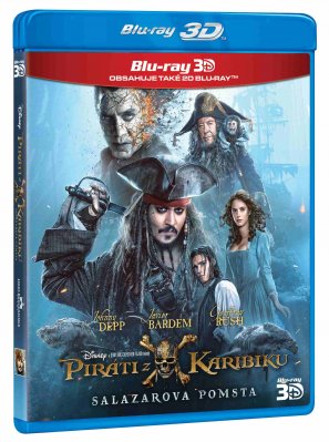 Piráti Karibiku: Salazarova pomsta - Blu-ray 3D + 2D