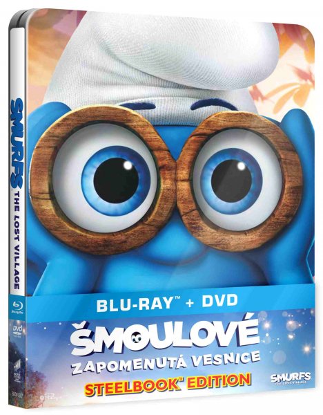 detail Šmolkovia: Zabudnutá dedinka - Blu-ray + DVD Steelbook