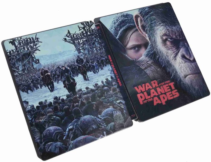 detail Vojna o planétu opíc - 4K Ultra HD Blu-ray Steelbook