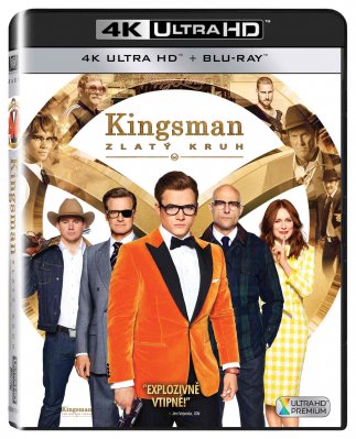 Kingsman: Zlatý kruh - 4K Ultra HD Blu-ray + Blu-ray (2 BD)