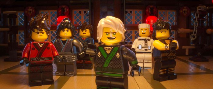 detail LEGO Ninjago film - Blu-ray 3D + 2D