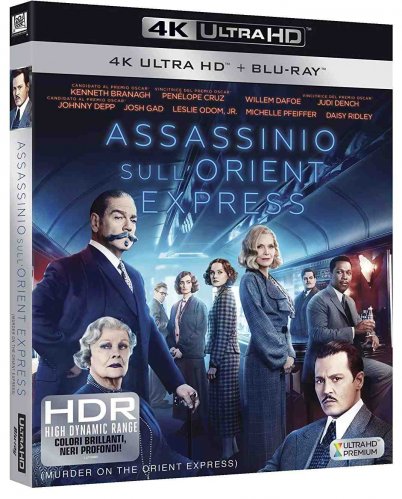 Vražda v Orient exprese (2017) - 4K Ultra HD Blu-ray