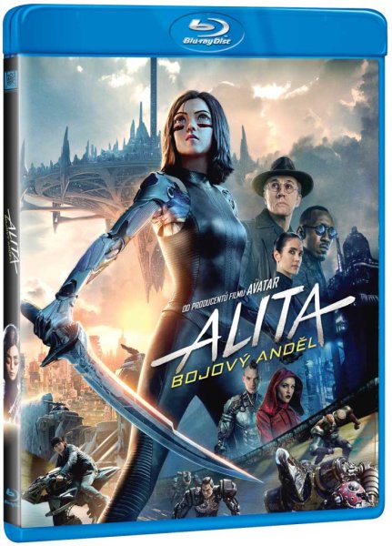 detail Alita: Bojový Anjel - Blu-ray