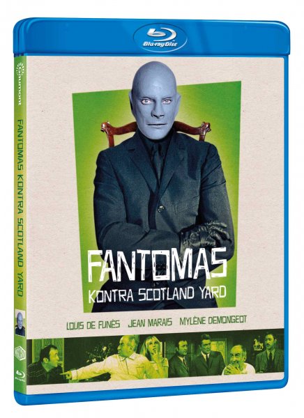 detail Fantomas kontra Scotland Yard - Blu-ray