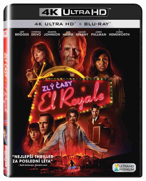 detail Zlé časy v El Royale - 4K Ultra HD Blu-ray + Blu-ray (2BD)