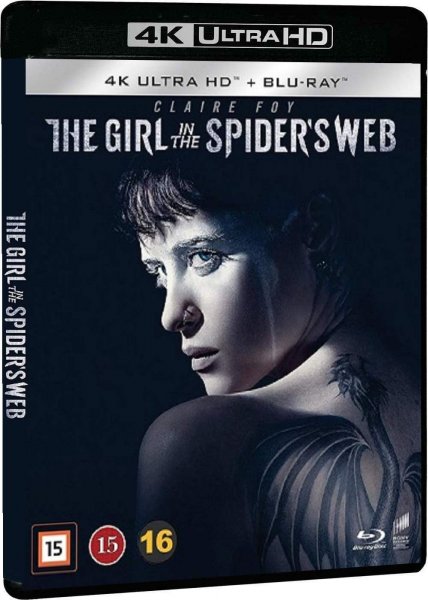 detail Dievča v pavúčej sieti - 4K Ultra HD Blu-ray