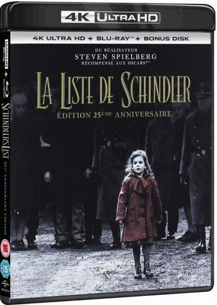 detail Schindlerov zoznam - Výročná edícia 25 rokov - 4K Ultra HD + Blu-ray