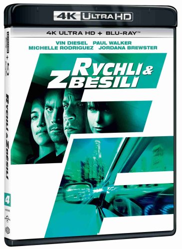 Rychle a zběsile 4 - 4K Ultra HD Blu-ray + Blu-ray 2BD (Rychlí a zběsilí)