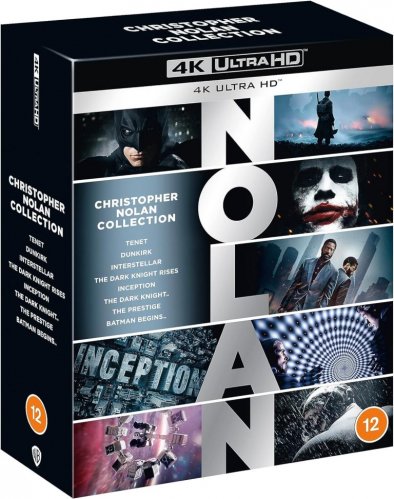 Christopher Nolan - kolekcia 8 filmov - 4K Ultra HD Blu-ray