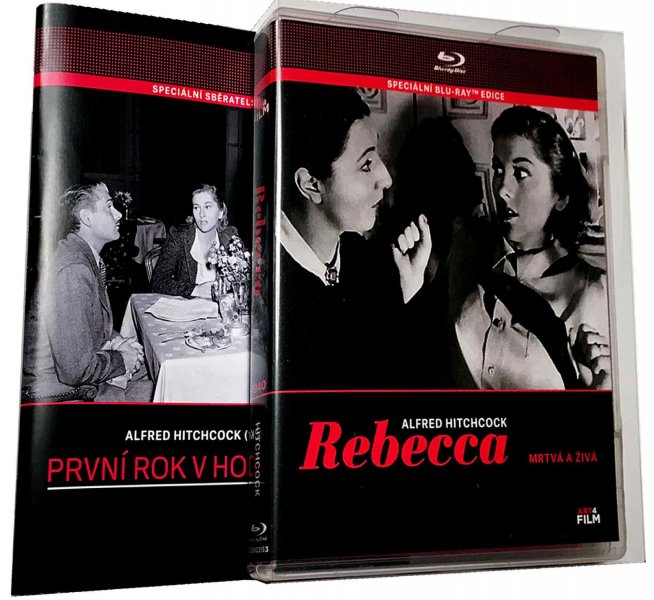 detail Rebecca Extended (Mrtvá a živá) - Blu-ray + katalog Alfred Hitchcock