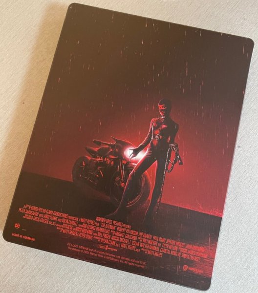 detail Batman (2022) - Blu-ray + bonus disk (2BD) Steelbook