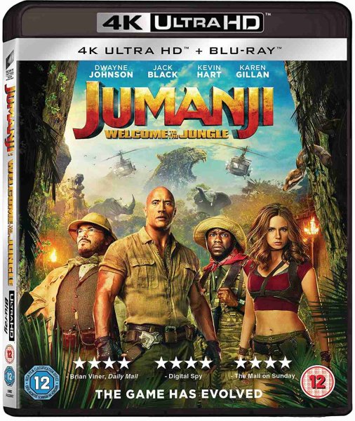 detail Jumanji: Vítejte v džungli! (4K Ultra HD) - UHD Blu-ray + Blu-ray