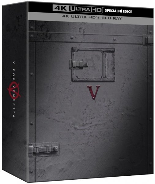 detail V jako Vendeta - 4K Ultra HD Blu-ray + Blu-ray (2BD) Speciální edice