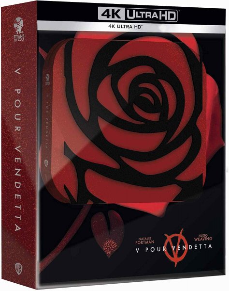 detail V jako Vendeta - 4K UHD Blu-ray Steelbook - Limitovaná edice