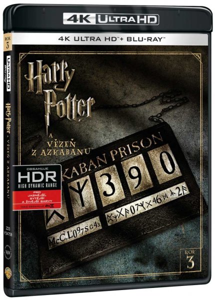 detail Harry Potter a väzeň z Azkabanu - 4K Ultra HD Blu-ray + Blu-ray (2BD)