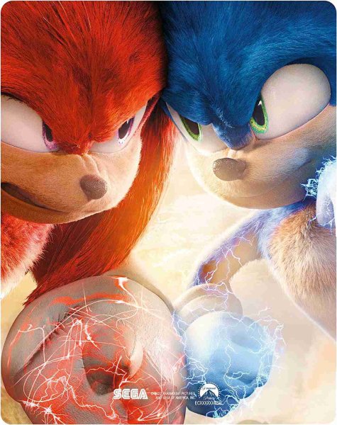 detail Ježko Sonic 1+2 - 4K Ultra HD Blu-ray + Blu-ray (2BD) Steelbook