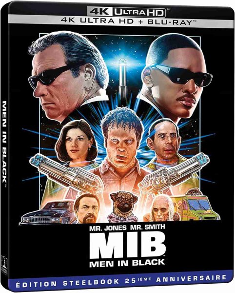 detail Muži v černém - 4K Ultra HD Blu-ray + Blu-ray Steelbook