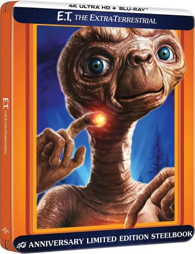 E.T. - Mimozemšťan Edice k 40. výročí - 4K Ultra HD Blu-ray Steelbook (bez CZ)