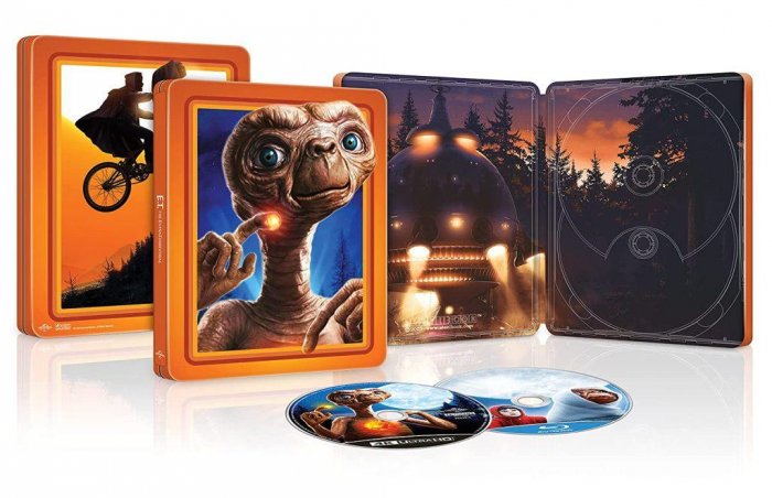 detail E.T. - Mimozemšťan Edice k 40. výročí - 4K Ultra HD Blu-ray Steelbook (bez CZ)
