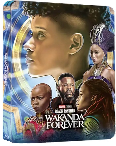 detail Black Panther: Wakanda nechť žije - 4K UHD BD + BD Steelbook (Wakanda) bez CZ