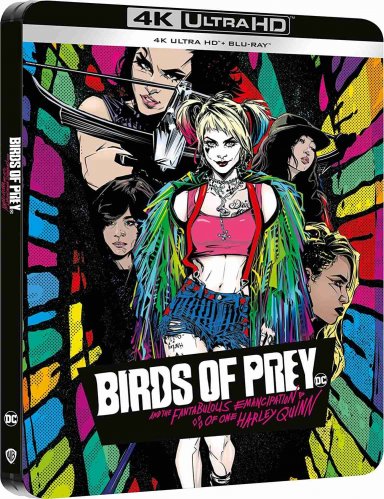 Vtáky noci a fantastický prerod jednej Harley Quinn - 4K Ultra HD Blu-ray Steelbook (bez CZ)