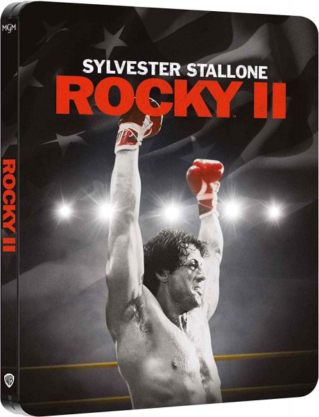 detail Rocky II - 4K Ultra HD Blu-ray (bez CZ) + Blu-ray (s CZ) Steelbook 2BD