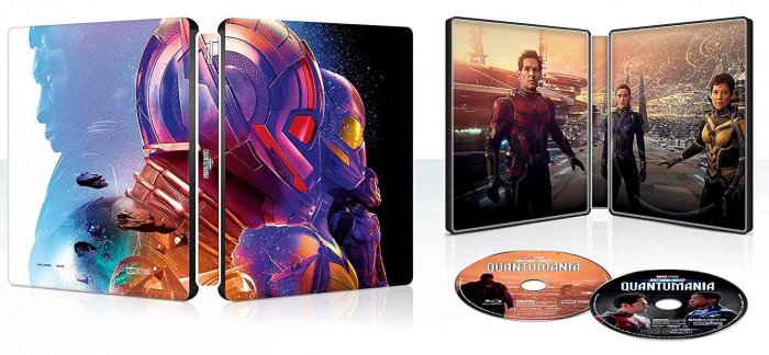 detail Ant-Man a Wasp: Quantumania - Blu-ray (s CZ) + 4K UHD (bez CZ) Steelbook