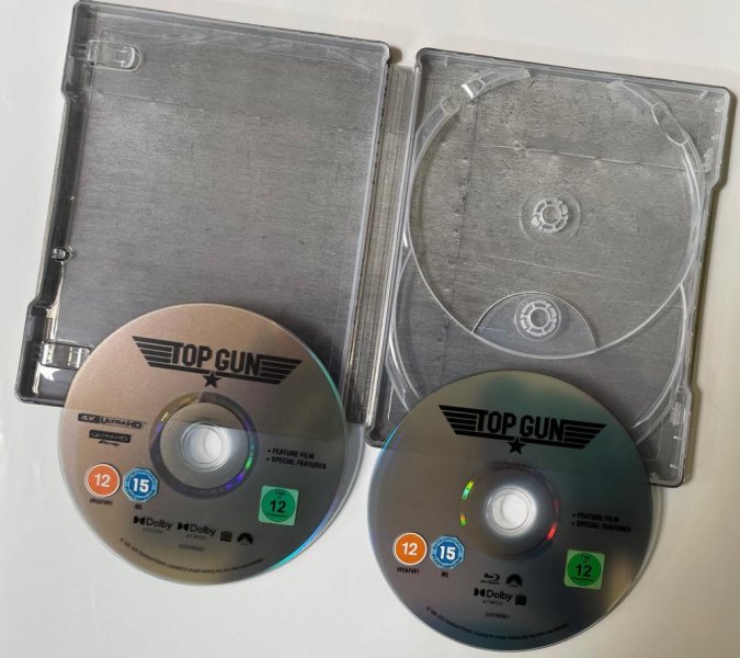 detail Top Gun - 4K Ultra HD Blu-ray + Blu-ray (2BD) Remasterovaná verze Steelbook