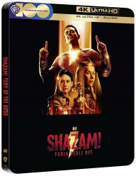Shazam! Hnev bohov - 4K Ultra HD Blu-ray Steelbook (Black)