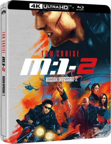 Mission: Impossible 2 - 4K Ultra HD Blu-ray + Blu-ray Steelbook (bez CZ)