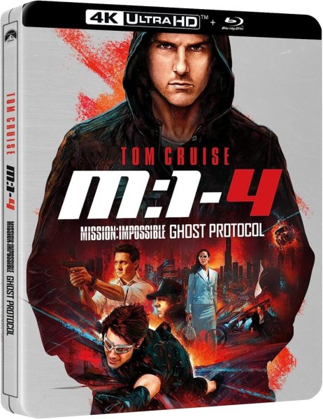 detail Mission: Impossible 4 - Ghost Protocol - 4K UHD Blu-ray + BD Steelbook (bez CZ)