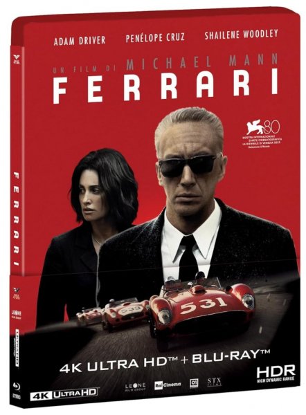 detail Ferrari - 4K Ultra HD Blu-ray + Blu-ray Steelbook (bez CZ)