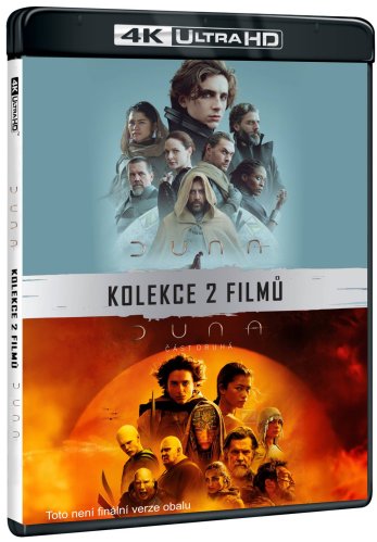 Duna 1-2 kolekce - 4K Ultra HD Blu-ray 2BD