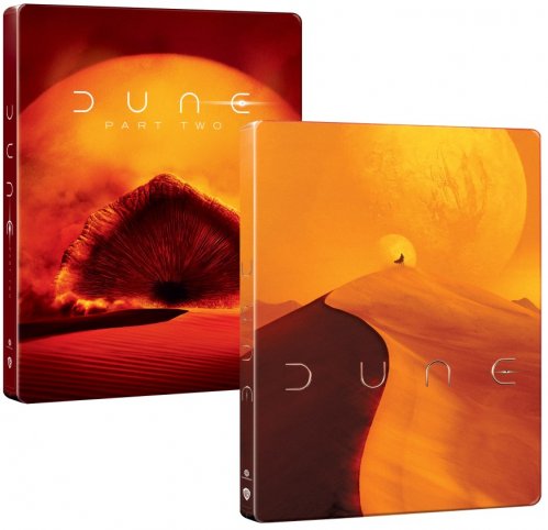 Duna + Duna: Časť druhá (Kolekcia) - 4K Ultra HD Blu-ray + Blu-ray 4BD Steelbook